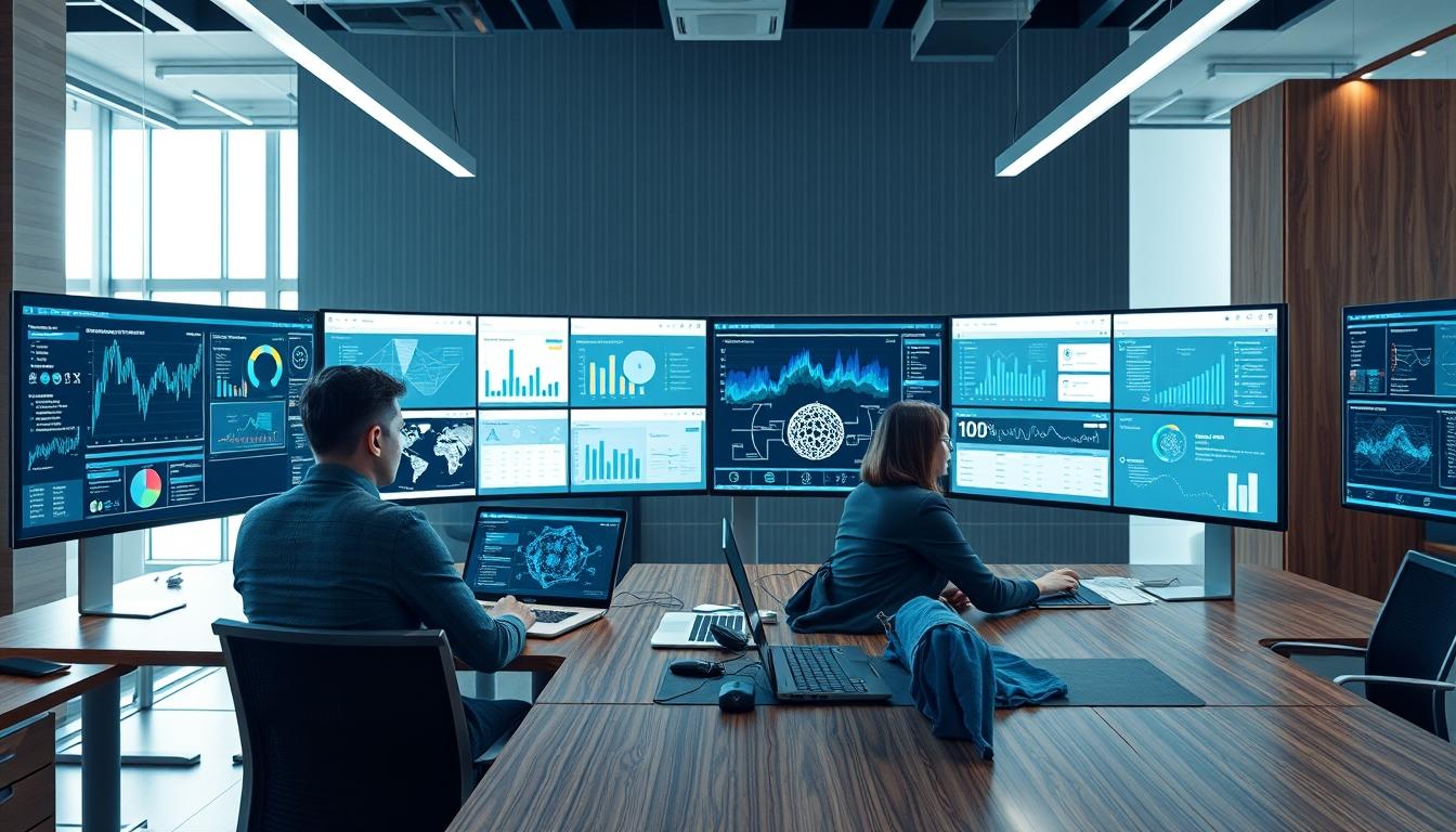 Business data analysis and visualization systems